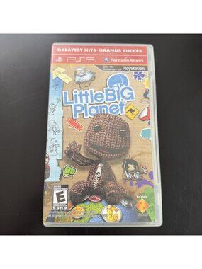 Little Big Planet (Sony PSP, 2009) With Manual Tested